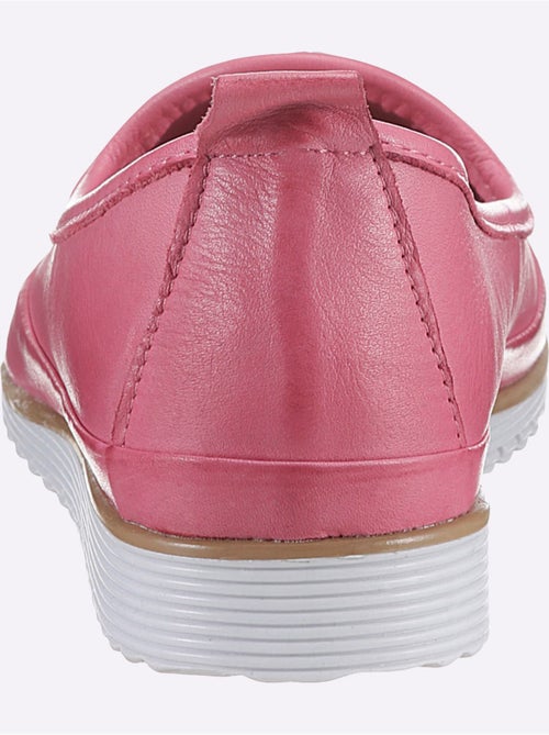 Mocassins Semelle Intérieure Amovible En Cuir - Taille Standard - helline - Kiabi