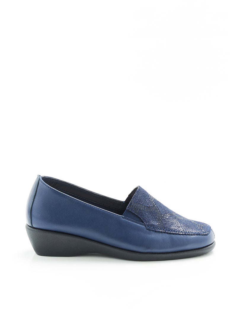 Mocassins souples - Damart Bleu - Kiabi