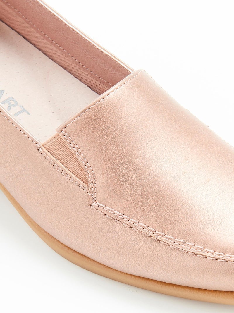 Mocassins souples - damart Doré/or - Kiabi