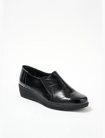 Mocassins souples élastiqués largeur confort - Afibel