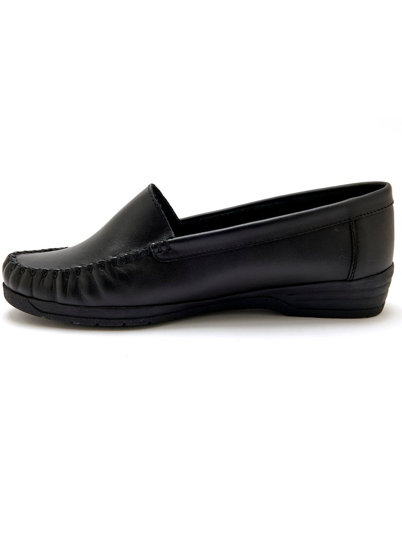 Mocassins spécial pieds sensibles - PEDICONFORT Noir Noir - Kiabi