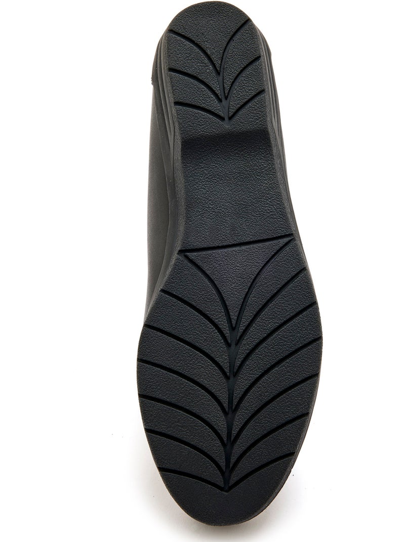 Mocassins spécial pieds sensibles - PEDICONFORT Noir Noir - Kiabi