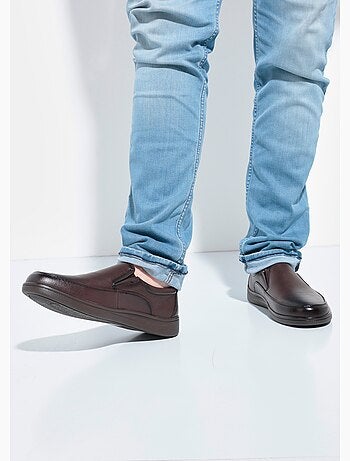 Mocassins style loafers en simili cuir - AFIBEL