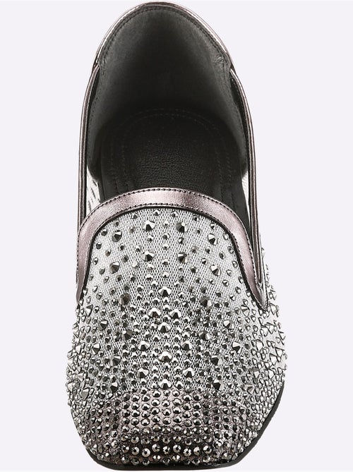 Mocassins Textile - Taille Standard - Helline - Kiabi Mocassins Textile - Taille Standard - Helline - Kiabi