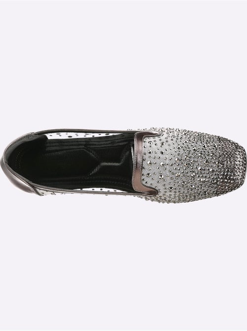 Mocassins Textile - Taille Standard - Helline - Kiabi Mocassins Textile - Taille Standard - Helline - Kiabi