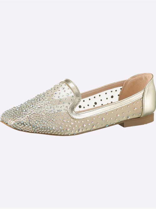 Mocassins Textile - Taille Standard - helline - Kiabi