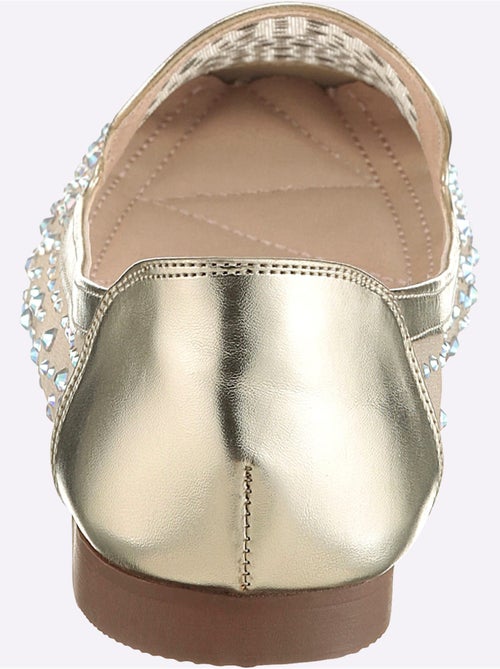 Mocassins Textile - Taille Standard - helline - Kiabi