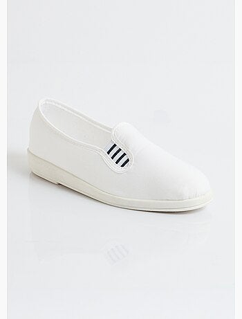 Mocassins toile largeur confort - afibel