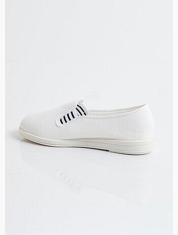 Mocassins toile largeur confort - afibel