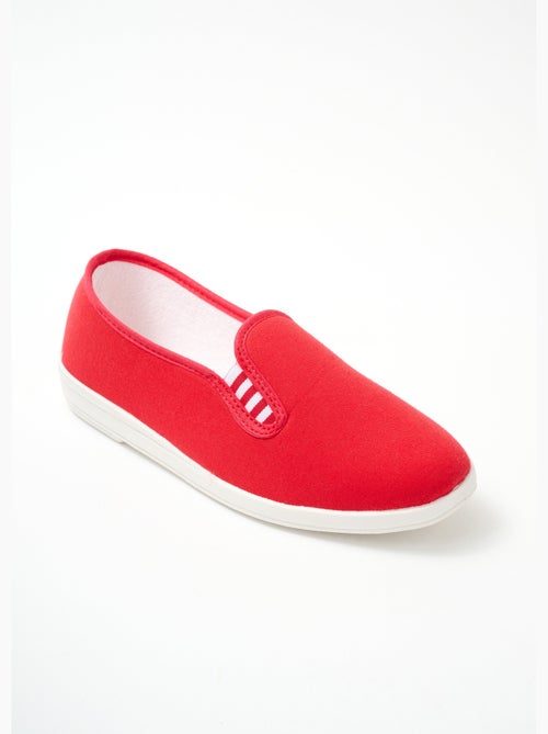 Mocassins toile largeur confort - Afibel - Kiabi