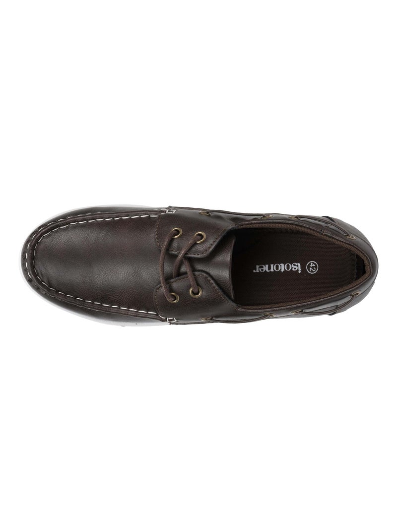 Mocassins très confortables, et faciles a enfiler  Isotoner Marron - Kiabi