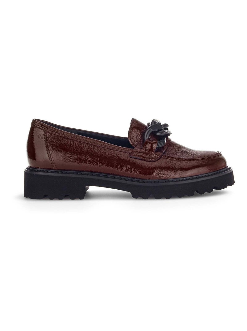 Mocassins  vernies Gabor Bordeaux - Kiabi