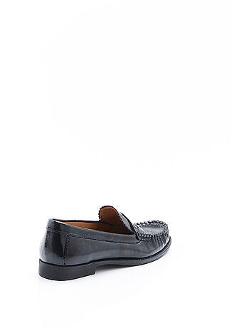 Mocassins vernis effet plissé - damart