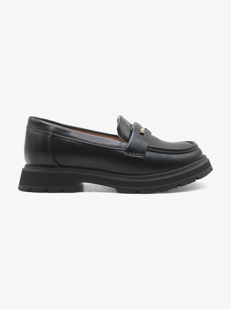 Mocassins vintage Noir - Kiabi
