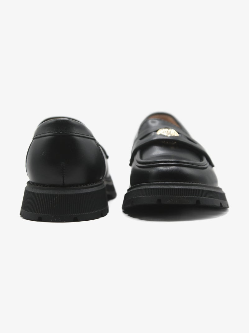 Mocassins vintage Noir - Kiabi