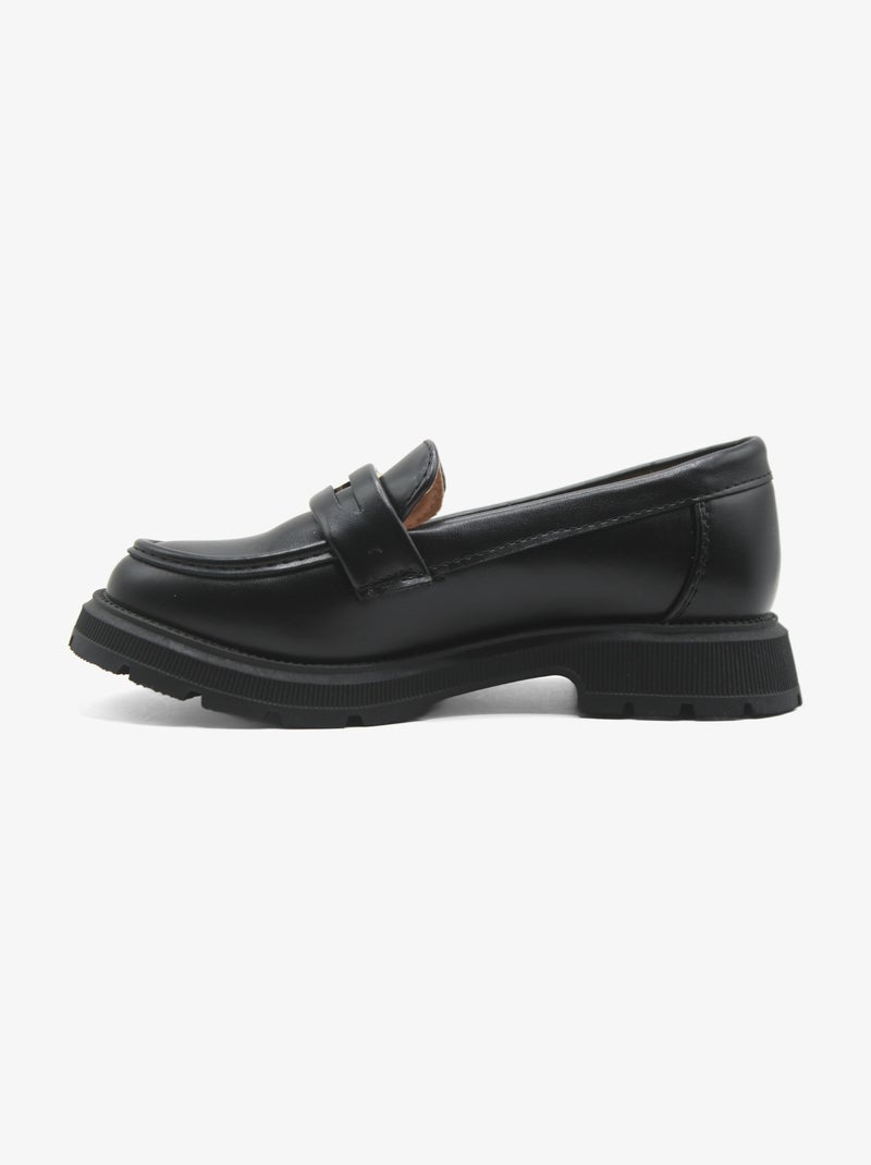 Mocassins vintage Noir - Kiabi