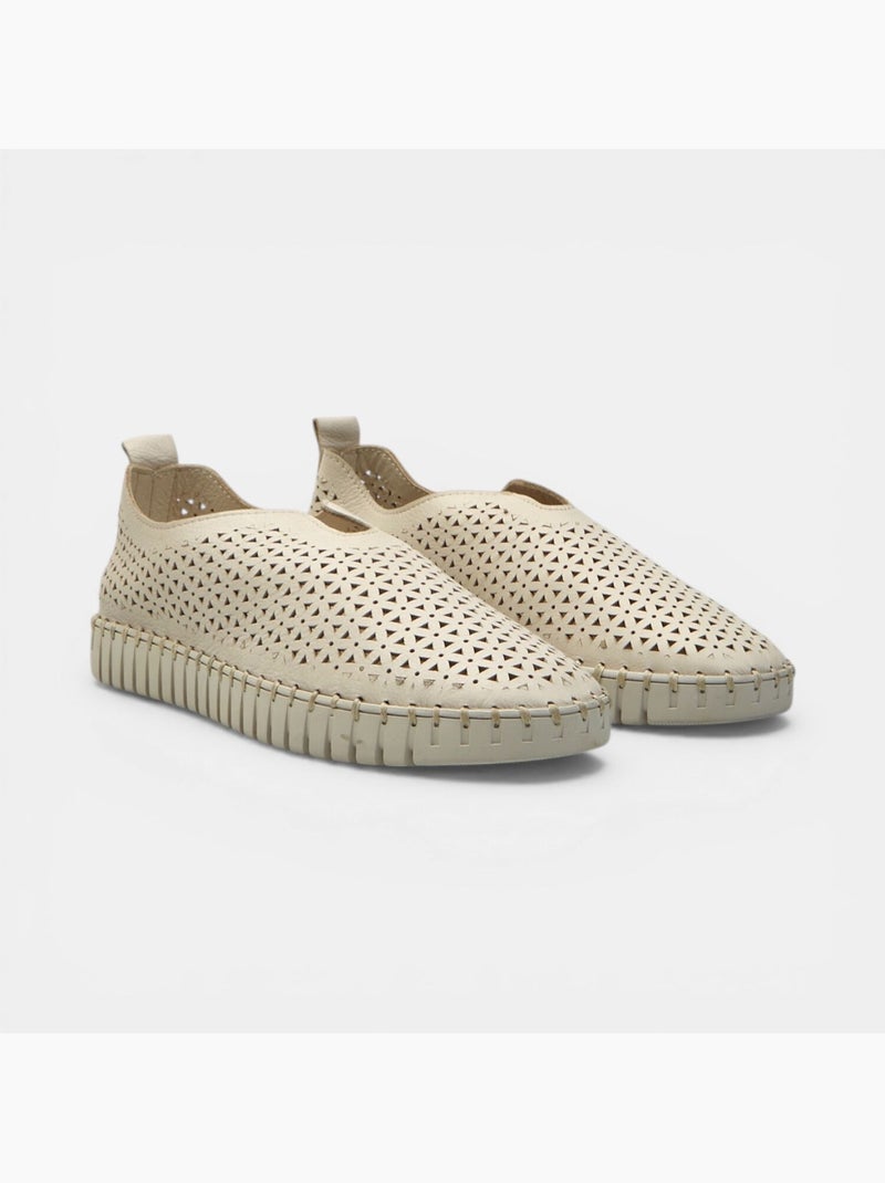 Mocassins Weinbrenner en cuir Beige - Kiabi