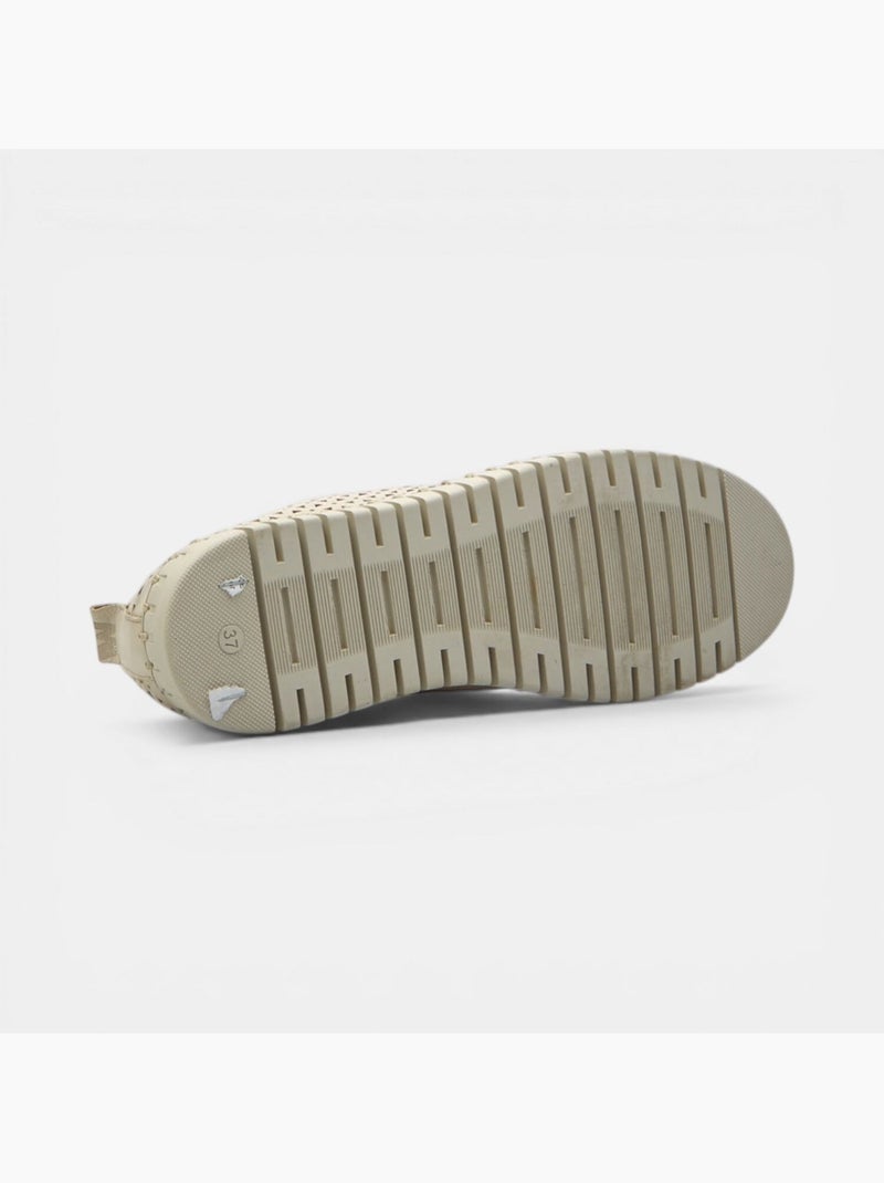 Mocassins Weinbrenner en cuir Beige - Kiabi