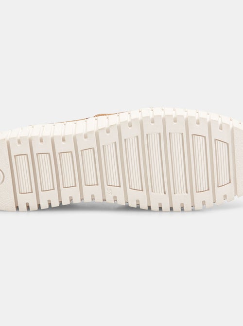 Mocassins Weinbrenner en cuir velours ajouré BATA - Kiabi