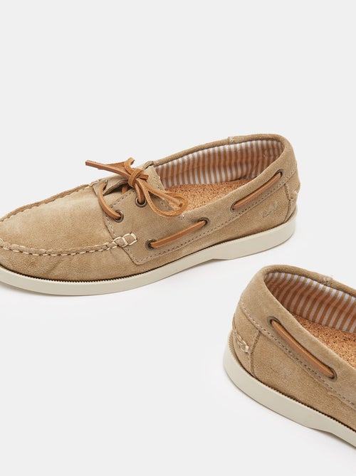 Mocassins Weinbrenner en cuir velours BATA - Kiabi