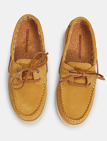 Mocassins Weinbrenner en cuir velours BATA