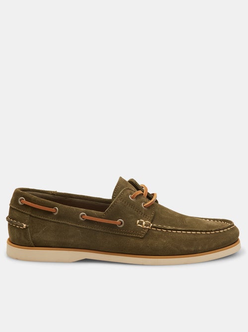 Mocassins Weinbrenner en cuir velours BATA - Kiabi