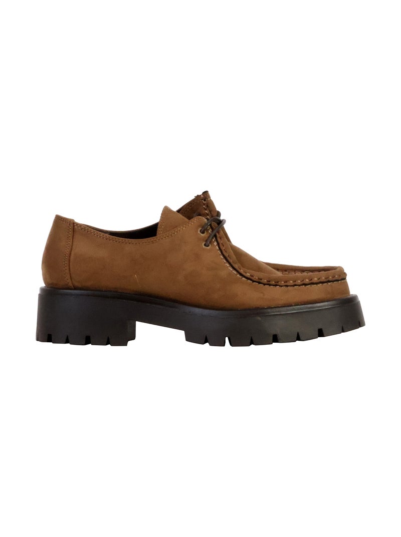 Moccassin à Lacets Corina Camel - Kiabi