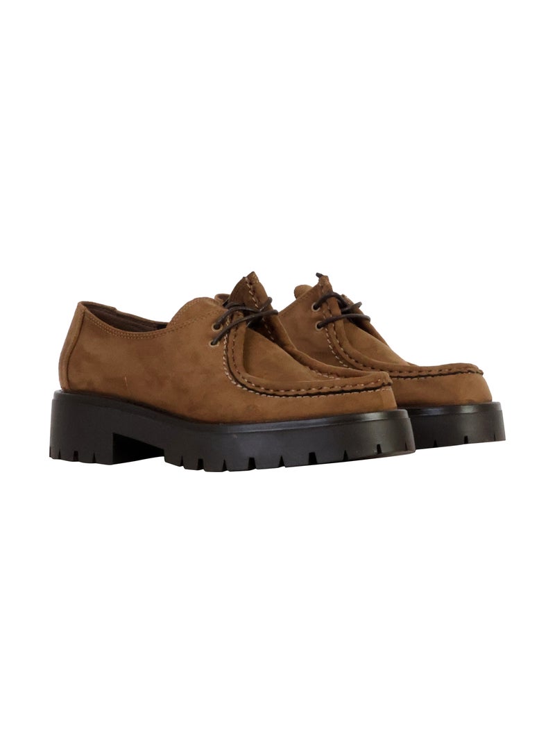 Moccassin à Lacets Corina Camel - Kiabi