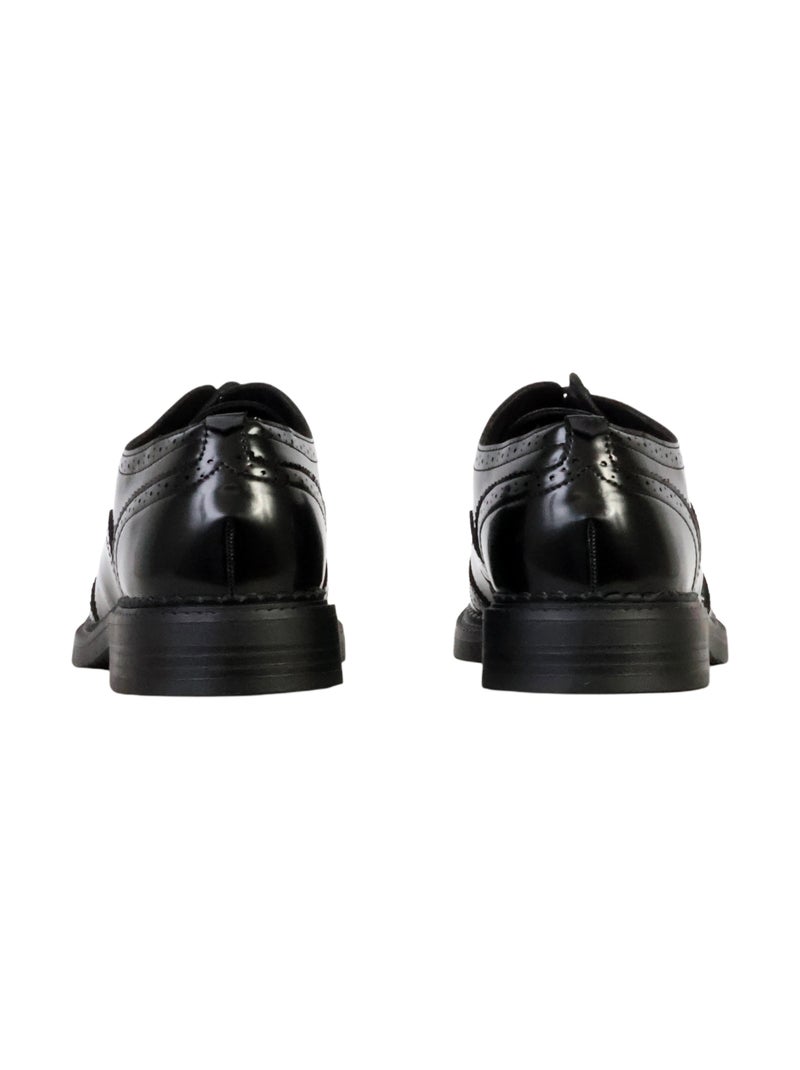 Moccassin à Lacets Corina Noir - Kiabi