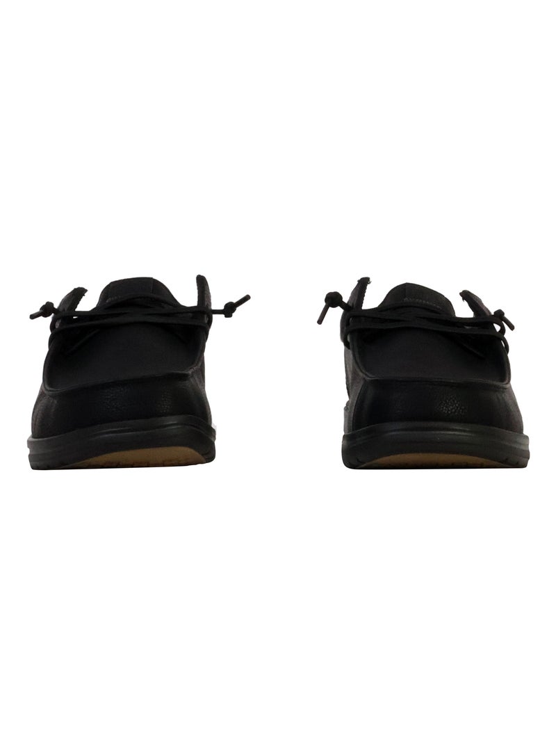 Moccassin à Lacets Hey Dude Paul Classic Noir - Kiabi
