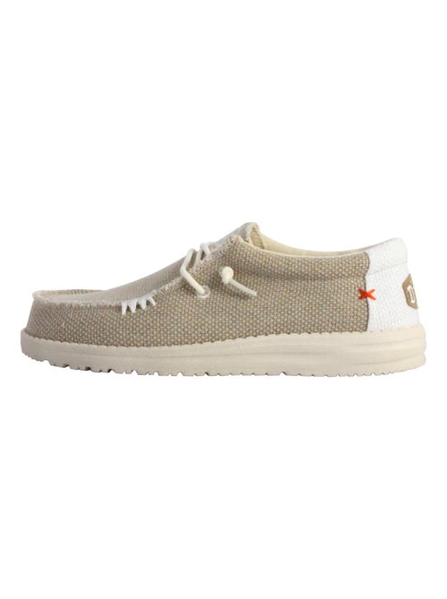 Moccassin à Lacets Hey Dude Wally Braided - Kiabi