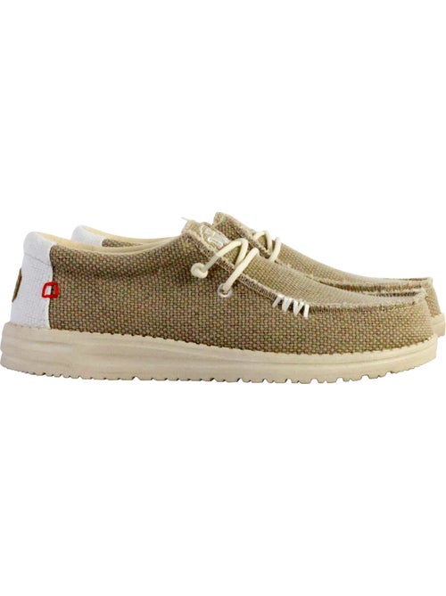 Moccassin à Lacets Hey Dude Wally Braided - Kiabi