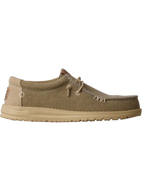 Moccassin à Lacets Hey Dude Wally Braided - Kiabi Moccassin à Lacets Hey Dude Wally Braided - Kiabi