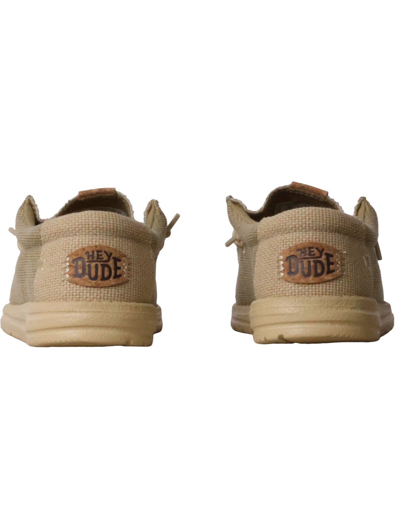 Moccassin à Lacets Hey Dude Wally Braided Gris - Kiabi