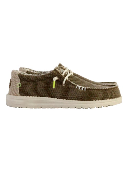 Moccassin à Lacets Hey Dude Wally Braided - Kiabi