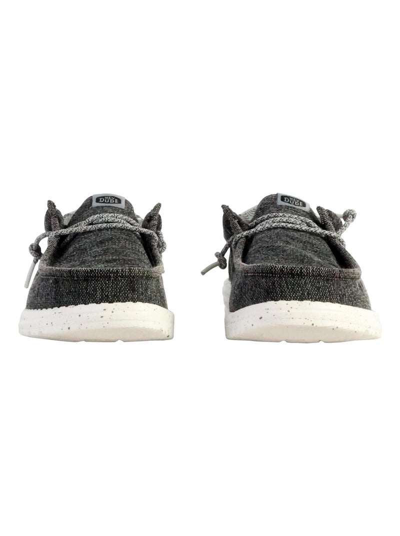 Moccassin à Lacets Hey Dude Wally Coastline Noir - Kiabi