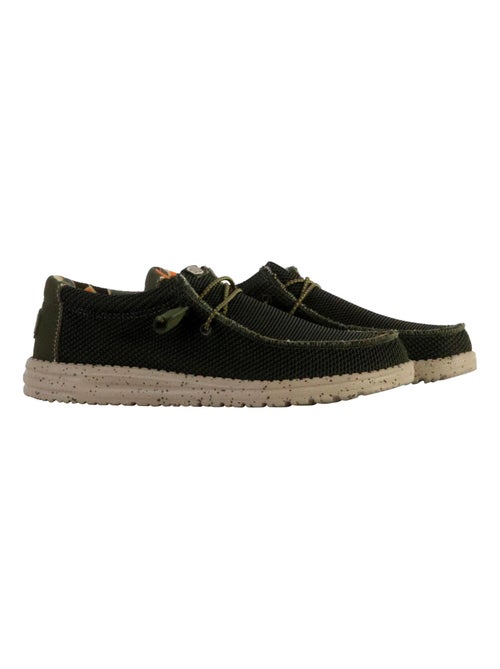 Moccassin à Lacets Hey Dude Wally Sox Stitch - Kiabi