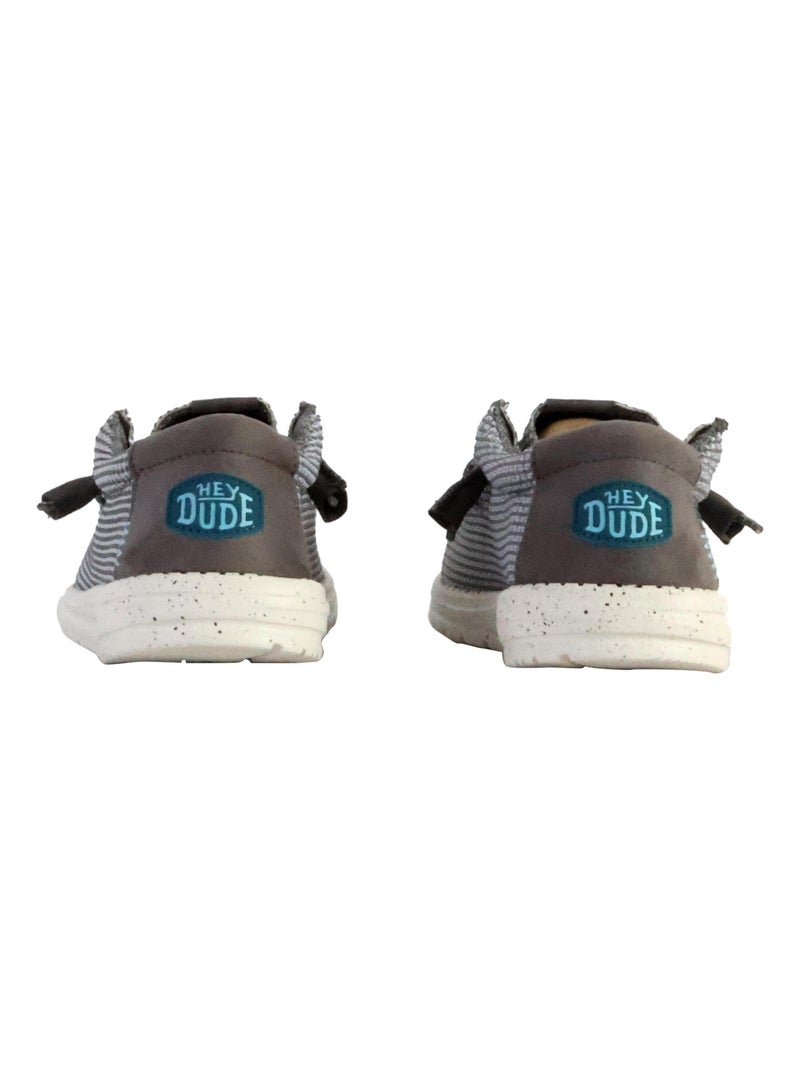Moccassin à Lacets Hey Dude Wally Sport Mesh Gris - Kiabi