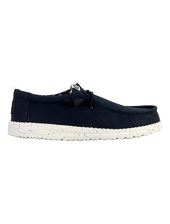 Moccassin à Lacets Hey Dude Wally Stretch Canvas