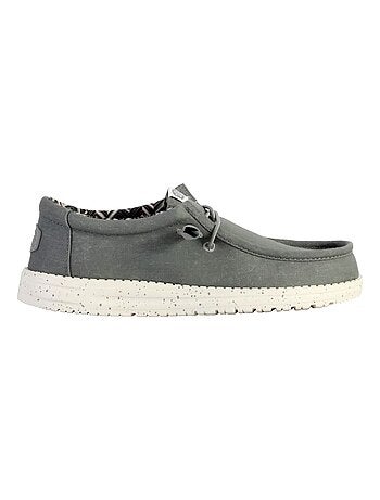 Moccassin à Lacets Hey Dude Wally Stretch Canvas