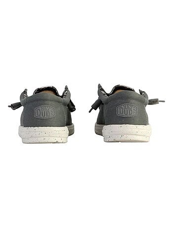 Moccassin à Lacets Hey Dude Wally Stretch Canvas