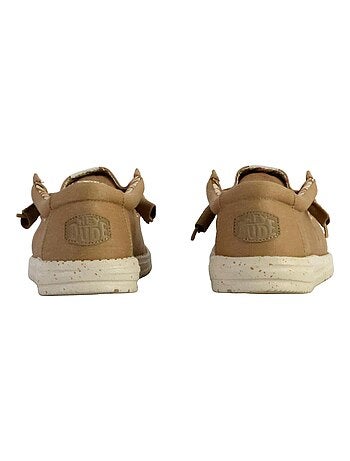 Moccassin à Lacets Hey Dude Wally Stretch Canvas