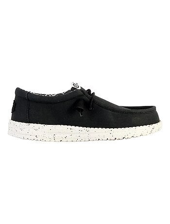 Moccassin à Lacets Hey Dude Wally Stretch Canvas