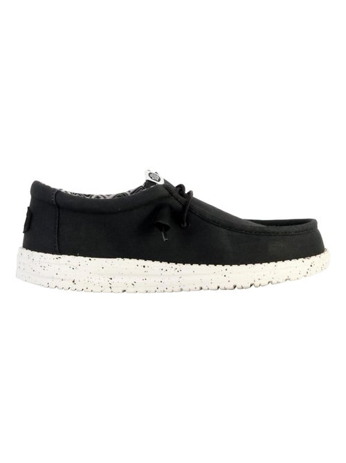 Moccassin à Lacets Hey Dude Wally Stretch Canvas - Kiabi