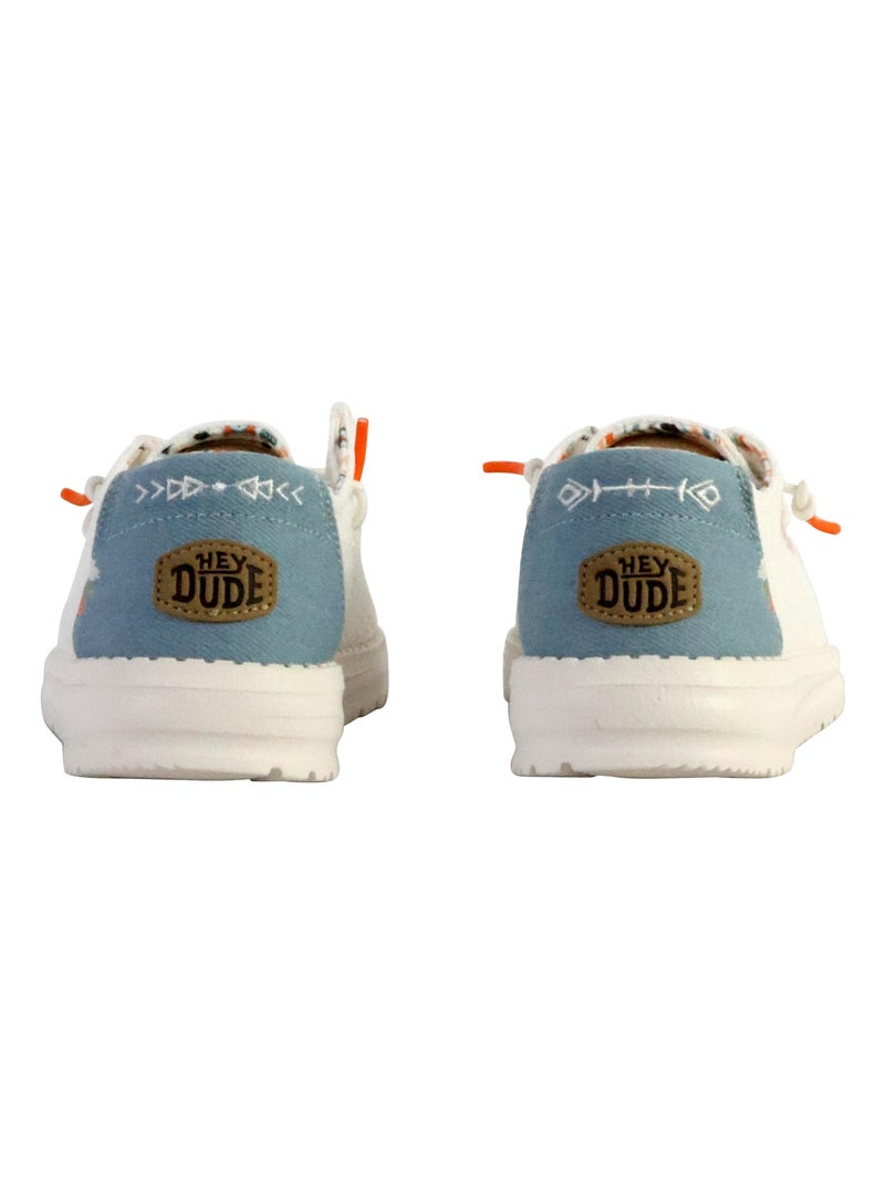 Moccassin à Lacets Hey Dude Wendy Boho Blanc - Kiabi