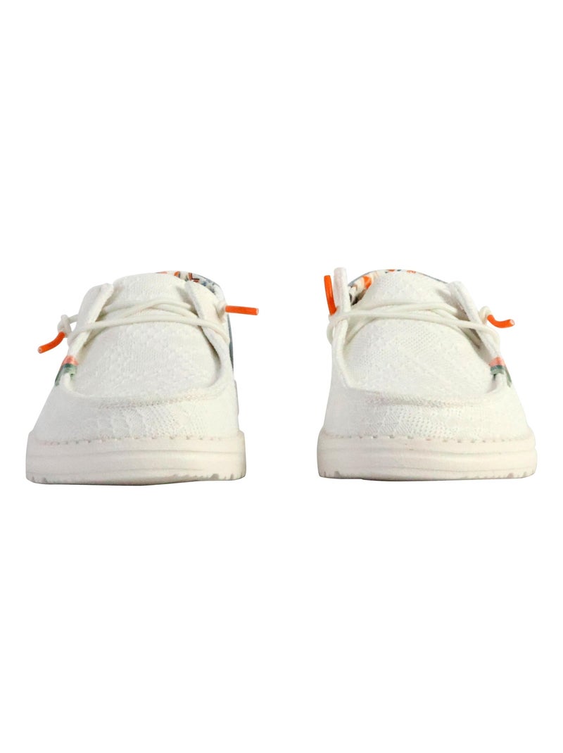 Moccassin à Lacets Hey Dude Wendy Boho Blanc - Kiabi