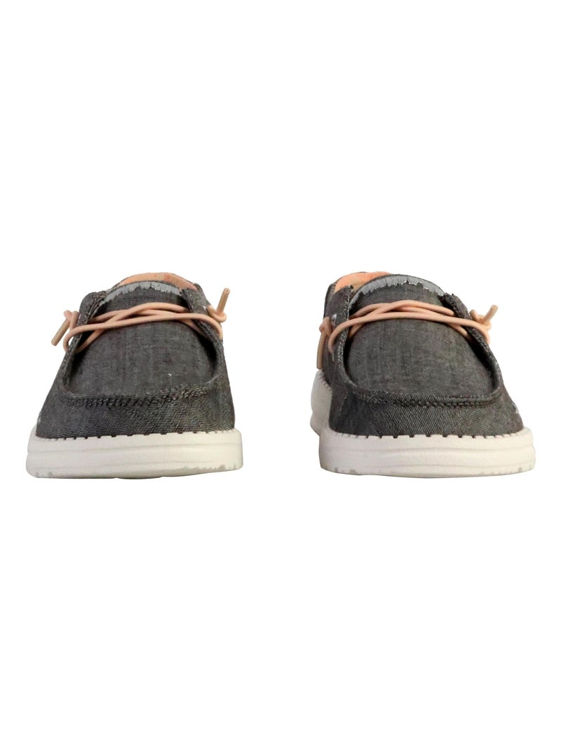 Moccassin à Lacets Hey Dude Wendy Boho Gris - Kiabi
