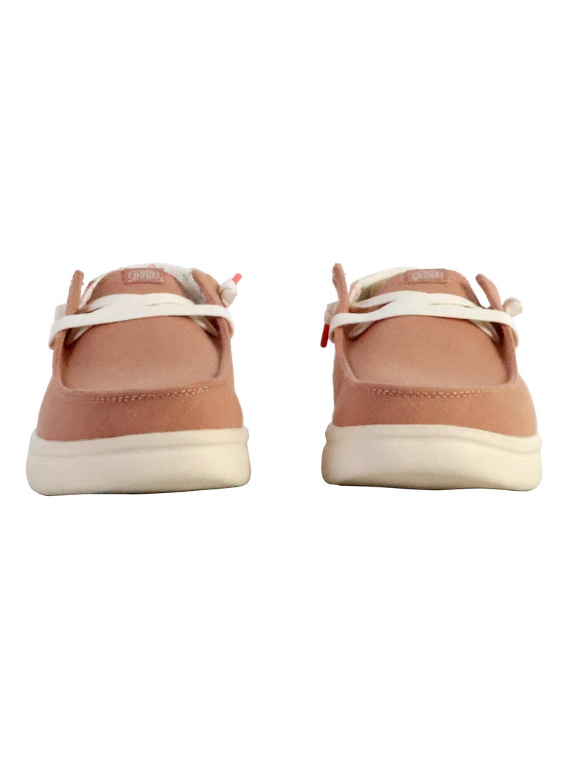 Moccassin à Lacets Hey Dude Wendy Rise Rose - Kiabi