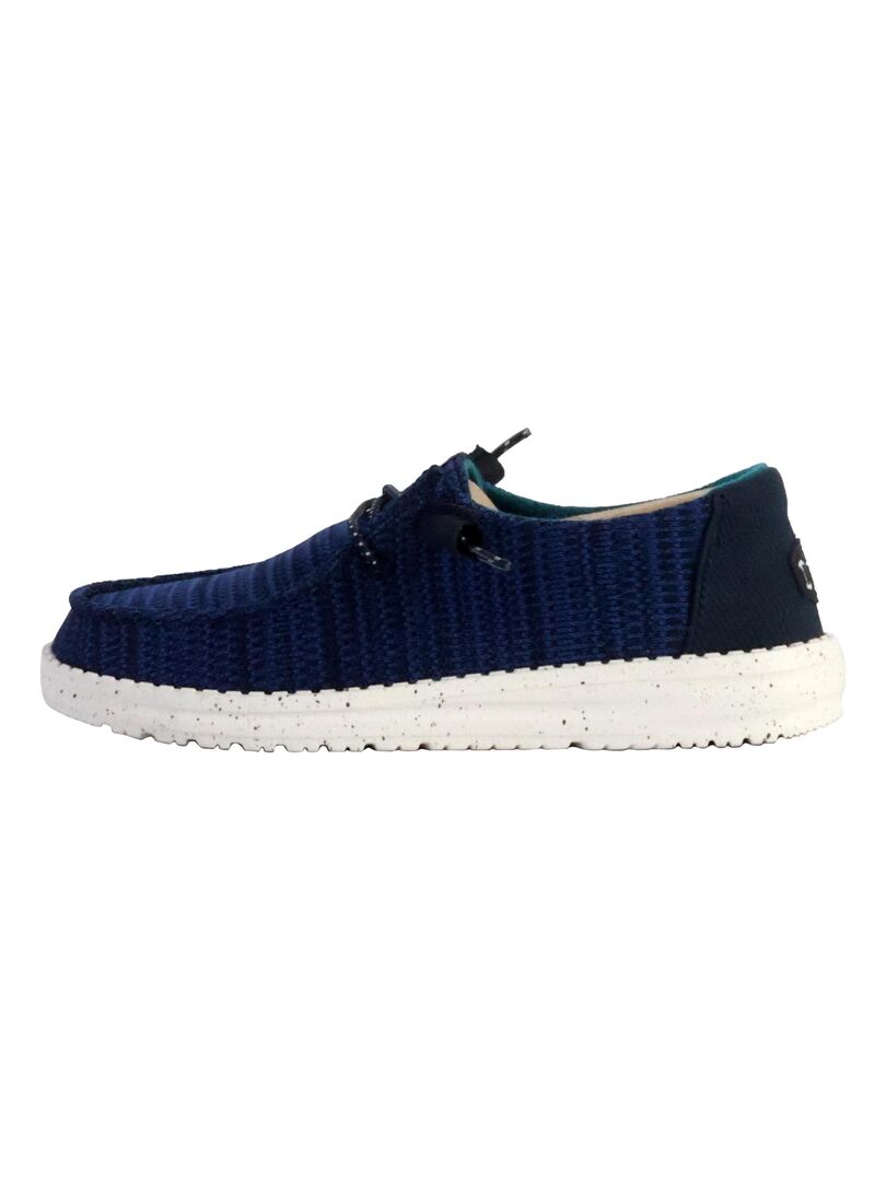 Moccassin à Lacets Hey Dude Wendy Sport Mesh F Bleu - Kiabi