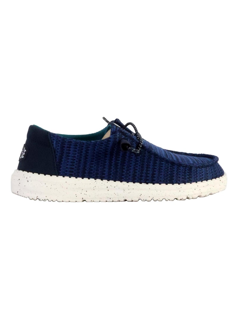 Moccassin à Lacets Hey Dude Wendy Sport Mesh F Bleu - Kiabi